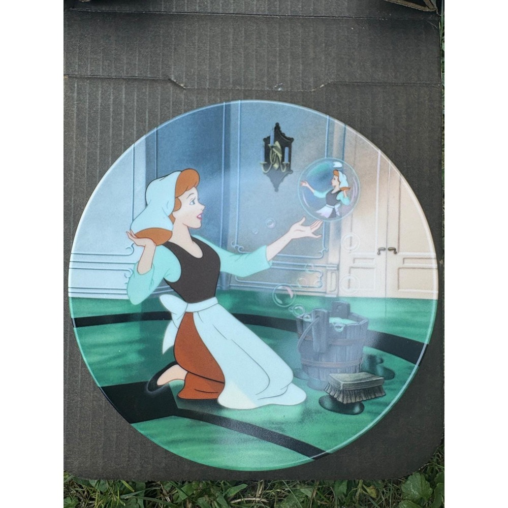 1989 Knowles Cinderella "Oh Sing Sweet Nightingale" Plate Disney‎ Collectible